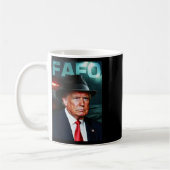 Us Präsident Fafo, Fafo Us Präsident 2025 Mit Hut Kaffeetasse (Links)