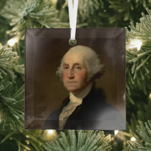 US-Präsident George Washington, Stuart Ornament Aus Glas