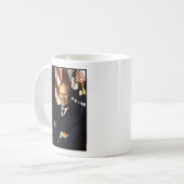 US-Präsident Gerald Rudolph Ford Portrait "Jerry" Kaffeetasse (Vorderseite Links)