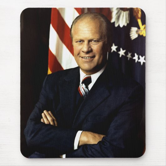 US-Präsident Gerald Rudolph Ford Portrait "Jerry" Mousepad (Vorne)