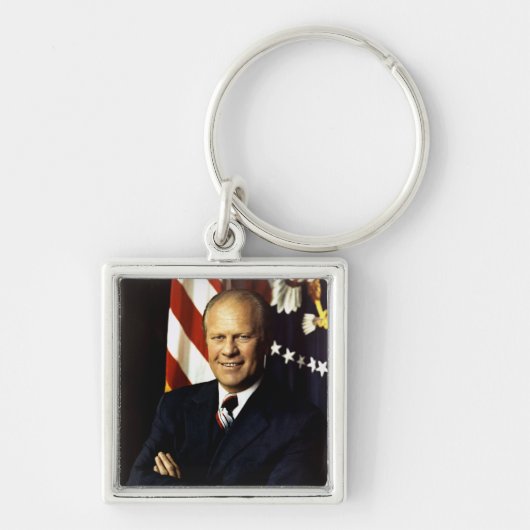 US-Präsident Gerald Rudolph Ford Portrait "Jerry" Schlüsselanhänger (Vorne)