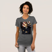 US-Präsident Gerald Rudolph Ford Portrait "Jerry" T-Shirt (Vorne ganz)