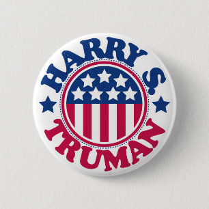 US Präsident Harry S Truman Button