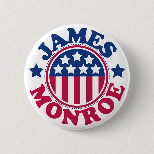 US Präsident James Monroe Button (Vorderseite)