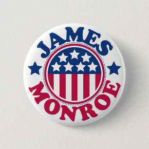 US Präsident James Monroe Button