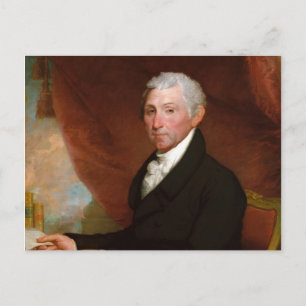 US-Präsident James Monroe von Gilbert Stuart Postkarte