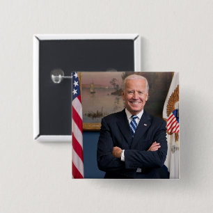 US-Präsident Joe Biden als Senator Button