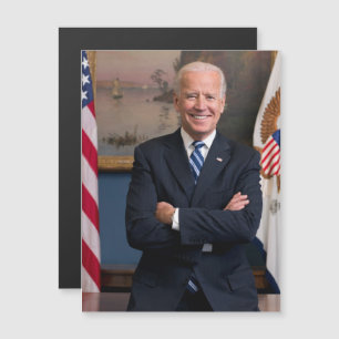 US-Präsident Joe Biden als Senator Magnetkarte
