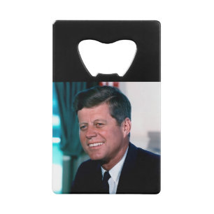 US-Präsident John F. Kennedy im Oval Office Geldbeutel Flaschenöffner