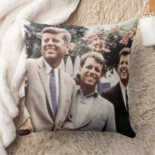 US-Präsident John Kennedy & Robert & Ted Kissen