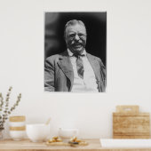 US-Präsident Theodore Teddy Roosevelt Laughing Poster (Küche)