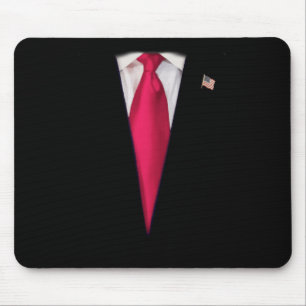 US-Präsident Trump Anzug Easy Halloween-Kostüm Mousepad