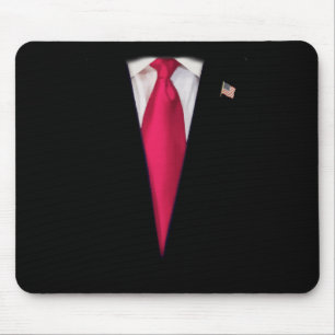 US-Präsident Trump Anzug Easy Halloween-Kostüm Mousepad