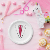 US-Präsident Trump Anzug Pappteller (Party)