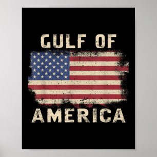 US-Präsident Trump im Golf von Amerika 2025 _1 Poster