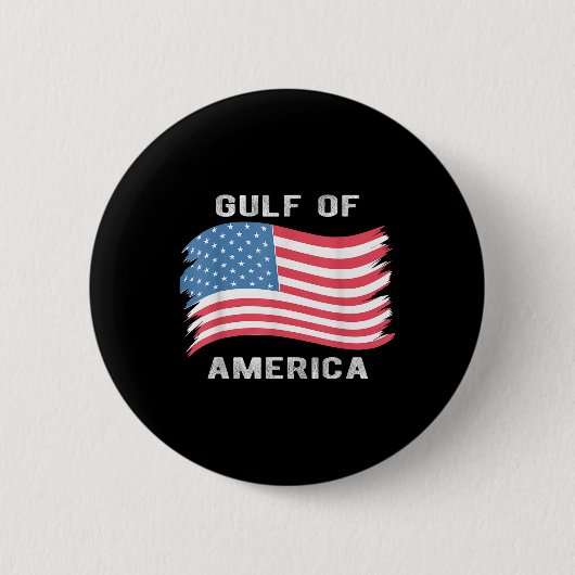 US-Präsident Trump im Golf von Amerika 2025 _4 Button (Vorderseite)