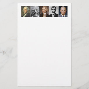 US-Präsidenten Briefpapier
