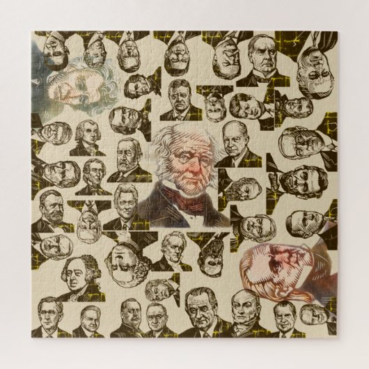 US-Präsidenten Puzzle (Vertikal)