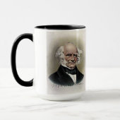 US-Präsidenten Souvenir Tasse - Martin Van Buren (Links)