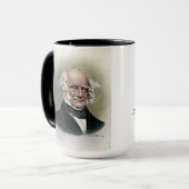 US-Präsidenten Souvenir Tasse - Martin Van Buren (Vorderseite Links)