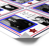 US-PRÄSIDENTEN WHITE A/564 POSTER (Ecke)