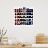 US-PRÄSIDENTEN WHITE C/566 POSTER (Küche)