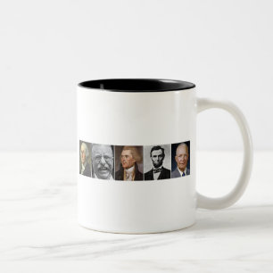 US-Präsidenten Zweifarbige Tasse