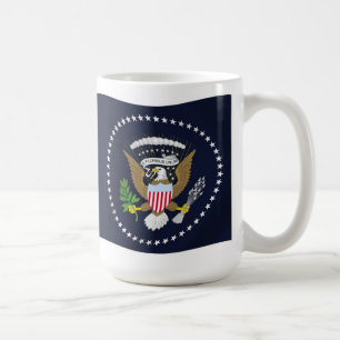 US-Präsidentensiegel Flagge Tasse