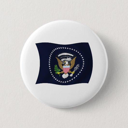 US-Präsidentschaftssiegel-Flaggenknopf Button (Vorderseite)
