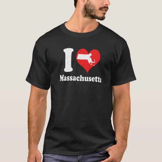US Proud Citizen America Love State I Heart Massac T-Shirt (Vorderseite)