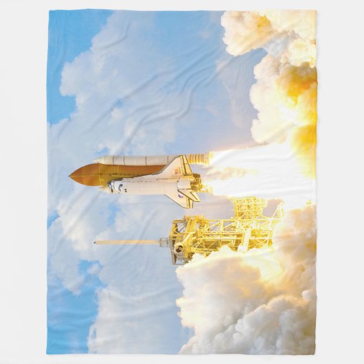 US-RAUMSCHIEBATLANTIK FLEECEDECKE (Vorderseite)