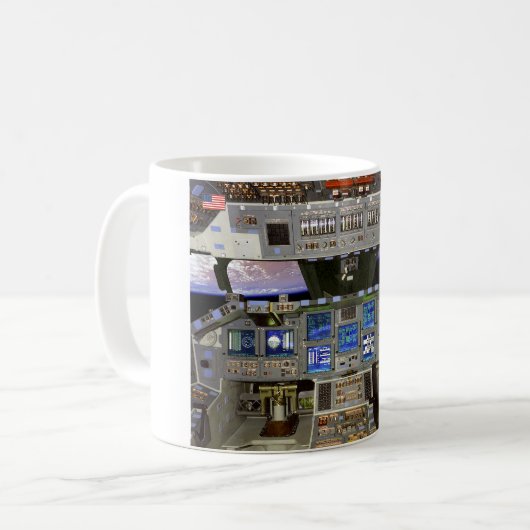 US-RAUMSCHIEBETRICH 1981-2011 KAFFEETASSE (Vorderseite Links)