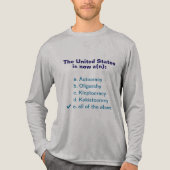 US-Regierung Multiple-Choice-Frage Tri-Blend Shirt (Vorderseite)
