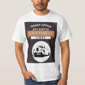 US-Reiseplakat T-Shirt (Vorderseite)