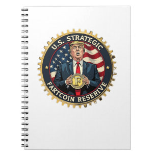 US-Reserve für strategische Fartcoins Crypto Trump Notizblock