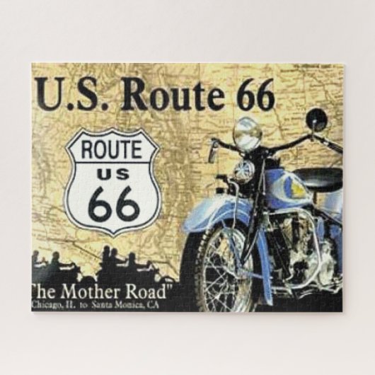 "US Route 60 Six" Puzzle (Horizontal)