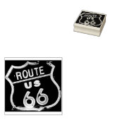 US-Route 66 Briefmarke aus Kautschuk Gummistempel (Stempel)