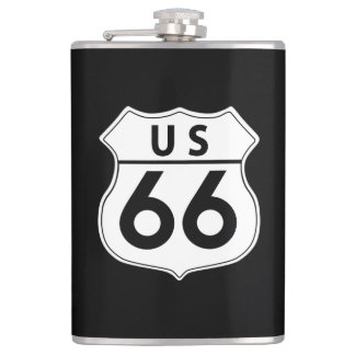 US Route 66 Classic Flask Flachmann