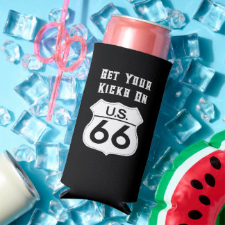 US Route 66 Classic - Ihre Kicks holen Selters Dosenkühler
