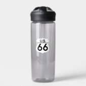 US-Route 66 Classic Trinkflasche (Vorderseite)