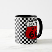 US-Route 66 Coffee Tasse (VorderseiteRechts)