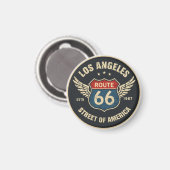 US Route 66 Die Mutterstraße historische Autobahn Magnet (Vorderseite/Rückseite)