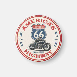 US Route 66 Die Mutterstraße historische Autobahn  Magnet