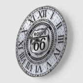 US-Route 66 Große Wanduhr (Winkel)