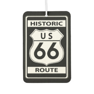 US Route 66 Historic Air Freshener Autolufterfrischer