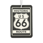 US Route 66 Historic Air Freshener Autolufterfrischer (Rückseite)