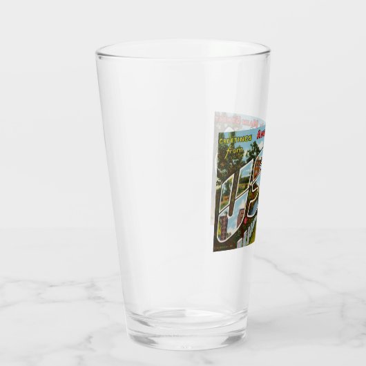 US Route 66 Pint Trinkglas Glas (Rechts)