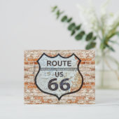 US-Route 66 Reise Postkarte (Stehend Vorderseite)
