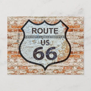 US-Route 66 Reise Postkarte