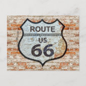 US-Route 66 Reise Postkarte (Vorderseite)